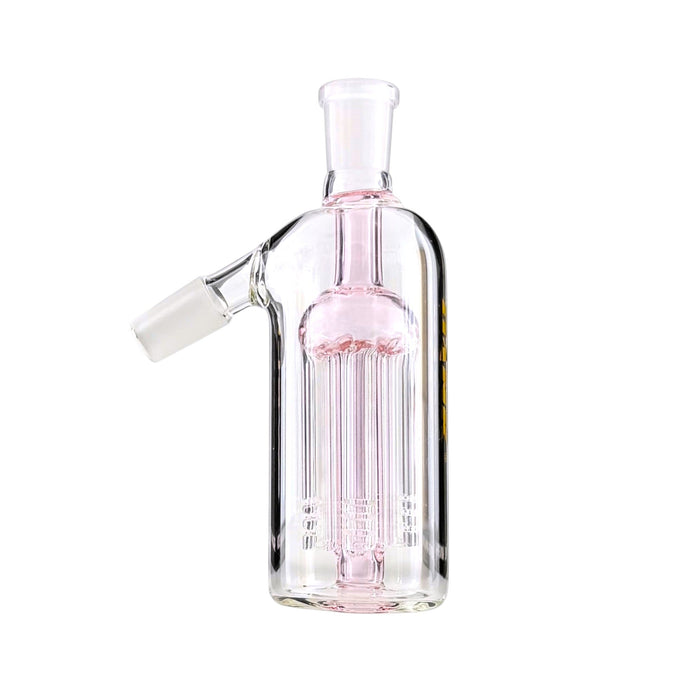 Dank | 6-Arm Diffused Ash Catcher – 14mm 45° Ashcatcher · Percolator · Filter · Mouthpiece Super Supplys Inc Pink