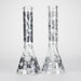 14" 7mm Thick Glass Water Bong – Glow in the Dark Beaker Bong Glass Bong LEHIGH WHOLESALE