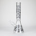 14" 7mm Thick Glass Water Bong – Glow in the Dark Beaker Bong Glass Bong LEHIGH WHOLESALE