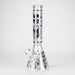 14" 7mm Gorilla Designs Glow In The Dark Beaker Bong – In the Box [FT1892ATS] Glass Bong LEHIGH WHOLESALE Black
