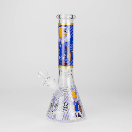 10" soccer world cup Design Glass Beaker Bong Glass Bong 777 Smoke Eagle