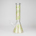 14" Beehive Design 7mm Thick Heavy Duty Glass Beaker Bong Glass Bong 777 Smoke