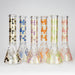 14" Beehive Design 7mm Thick Heavy Duty Glass Beaker Bong Glass Bong 777 Smoke