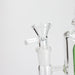 Triangle | 10" 2-in-1 Premium Glass Dab Rig with Tree Percolator Glass Rig 777 Smoke