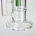 Triangle | 10" 2-in-1 Premium Glass Dab Rig with Tree Percolator Glass Rig 777 Smoke