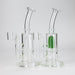 Triangle | 10" 2-in-1 Premium Glass Dab Rig with Tree Percolator Glass Rig 777 Smoke
