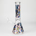 10" Sugar Skull New Design Glass Beaker Bong – Glow in the Dark Glass Bong 777 Smoke