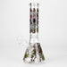 10" Sugar Skull New Design Glass Beaker Bong – Glow in the Dark Glass Bong 777 Smoke Design4