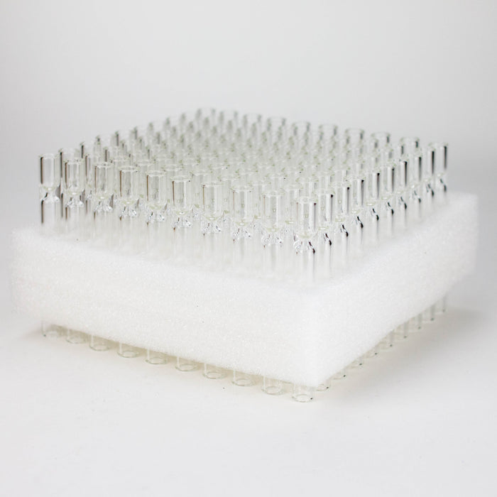 4" 2mm Premium One-Hitter Glass Pipe Bag of 100 One Hitter 777 Smoke