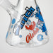 10" Turtle Design Glass Beaker Bong – Glow in the Dark Glass Bong 777 Smoke