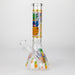 10" Turtle Design Glass Beaker Bong – Glow in the Dark Glass Bong 777 Smoke Design2