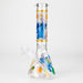 10" Turtle Design Glass Beaker Bong – Glow in the Dark Glass Bong 777 Smoke Design3