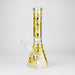 10" Ancient Art Design Glass Beaker Bong Glass Bong 777 Smoke Design3