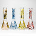 10" Ancient Art Design Glass Beaker Bong Glass Bong 777 Smoke