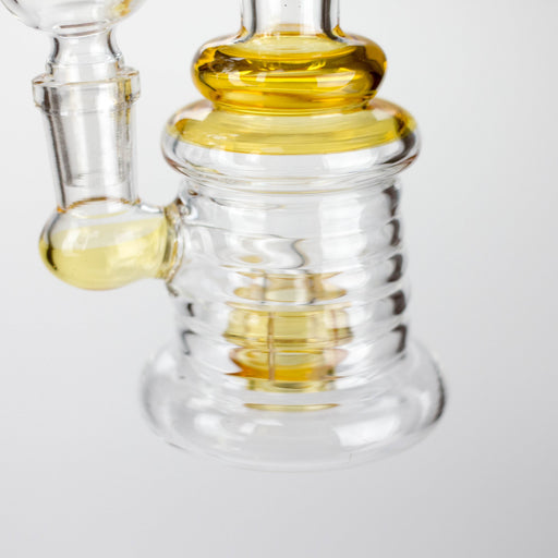 6" Assorted Design Stemless Glass Bong Glass Bong Bongzie Smokes