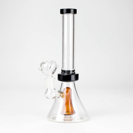 9" Stemless Glass Bong with diffuser Glass Bong Bongzie Smokes