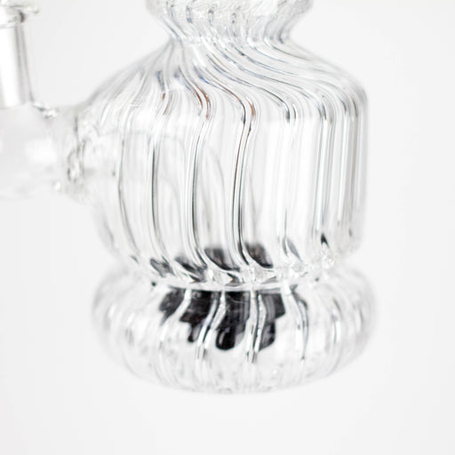 6" Assorted Design Stemless Glass Bong Glass Bong Bongzie Smokes