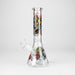 10" Glow-in-the-Dark Monster Design Glass Beaker Bong Glass Bong 777 Smoke Design1