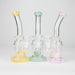 8" Assorted bent neck glass bong Glass Bong Bongzie Smokes
