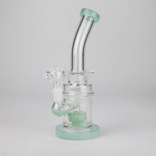8" Assorted bent neck glass bong Glass Bong Bongzie Smokes
