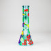 10" 3D Under The Sea Design Glass Beaker Bong-Glow in the dark Glass Bong 777 Smoke