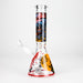 10" Halloween Design Glass Beaker Bong-Glow in the dark Glass Bong 777 Smoke