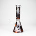 10" Cute Ghost Design Glass Beaker Bong-Glow in the dark Glass Bong 777 Smoke