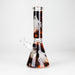 10" Cute Ghost Design Glass Beaker Bong-Glow in the dark Glass Bong 777 Smoke Design3