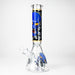 14" Monster Design 7mm Thick Heavy Duty Glass Beaker Bong Glass Bong 777 Smoke Design3