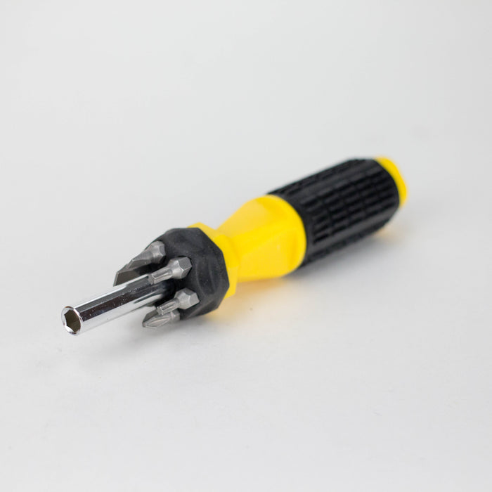 6-in-1 Screwdriver Safety Storage Box of 12 Multi Tool · Accessory 777 Smoke