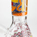 8" Abstract Art Design Glass Beaker Bong Glass Bong 777 Smoke