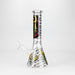 10" King Of Death Design Glass Beaker Bong Glass Bong 777 Smoke