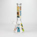 10" Monster Graffiti Design Glass Beaker Bong Glass Bong 777 Smoke Design1