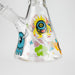 10" Monster Graffiti Design Glass Beaker Bong Glass Bong 777 Smoke