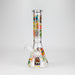 10" Monster Graffiti Design Glass Beaker Bong Glass Bong 777 Smoke Design3