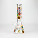 10" Monster Graffiti Design Glass Beaker Bong Glass Bong 777 Smoke Design4