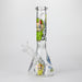 10" Lovely Cartoon Design Glass Beaker Bong Glass Bong 777 Smoke Design3