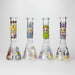 10" Lovely Cartoon Design Glass Beaker Bong Glass Bong 777 Smoke