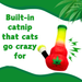 Lil Bo da Bong- Parody Plush Rasta Color Catnip Cat Toy - 5" For Pet PAW:20