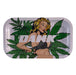 Dank Medium Rolling Tray Tray Super Supplys Inc Girl
