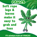 Mary Jane the Marijuana Leaf - Squeaky Dog Toy & Shelf-Sitter Plushie - 13" For Pet PAW:20