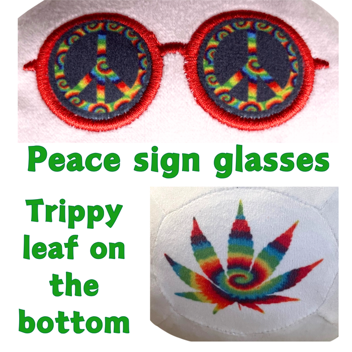 Billie Bong - Parody Plush Squeaky Dog Toy - 10" For Pet PAW20