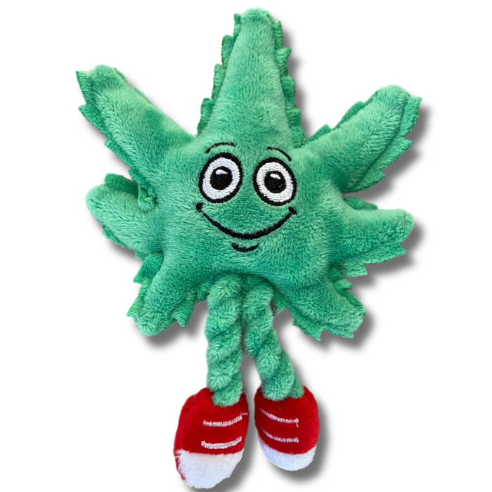 Lil' MJ the Marijuana Leaf - Plush Catnip Cat Toy - 6" For Pet PAW:20