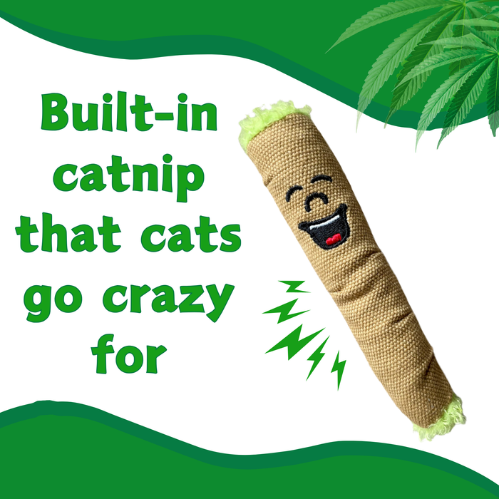 Lil' B the Blunt - Stuffed Parody Catnip Cat Toy - 5" For Pet PAW20