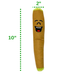 B the Blunt - Squeaky Parody Dog Toy - 10" For Pet PAW:20