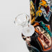 HIT | Art Silicone 10" Tube Water pipe with Glass bowl [HIT313]-Assorted designs Resin · Silicone · Plastic Bong NIBO Distribution