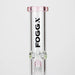 FOGGX | 14" Glass Water Pipe with Percolator [FT187] Glass Bong LEHIGH WHOLESALE