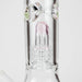 FOGGX | 14" Glass Water Pipe with Percolator [FT187] Glass Bong LEHIGH WHOLESALE