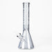 FOGGX | 14" Glass Water Pipe [FTLL01] – 7mm Glass Bong LEHIGH WHOLESALE Gray