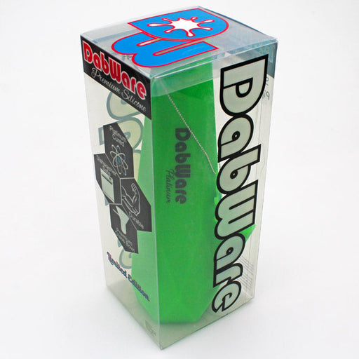 Dabware | 10" Platinum Diamond Shapes Silicone Bong (Green) Resin · Silicone · Plastic Bong Maq Distributors